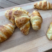 Croissant baked